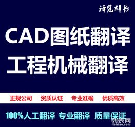 专业工程机械CAD图纸翻译服务 选择译群，助力全球业务拓展